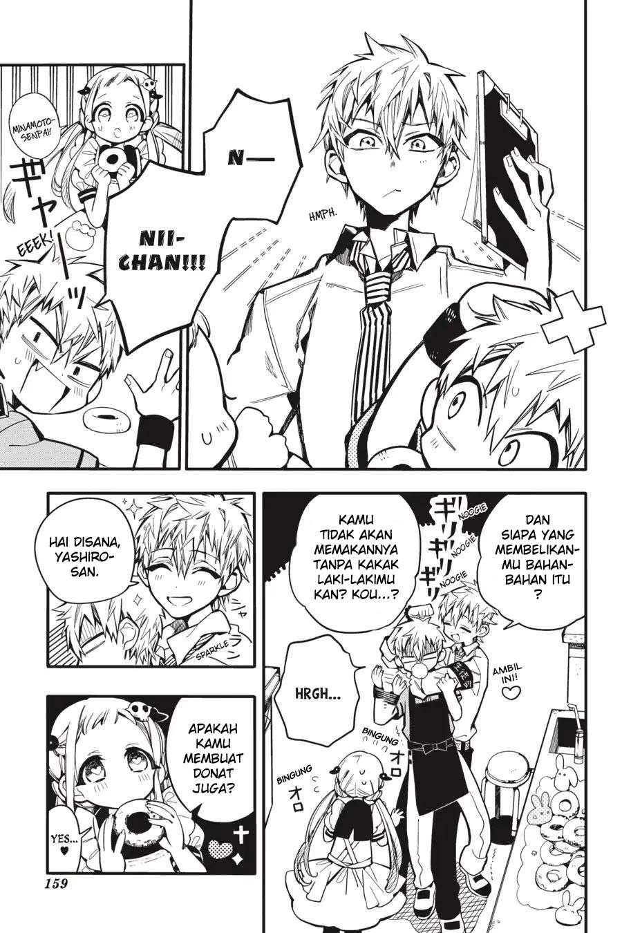 Jibaku Shounen Hanako-kun Chapter 15 Bahasa Indonesia